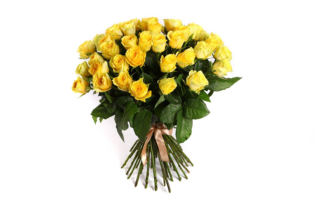 Букет 51 роза Илиос - купить в Москве: цены, круглосуточная доставка - Цветочная сказка