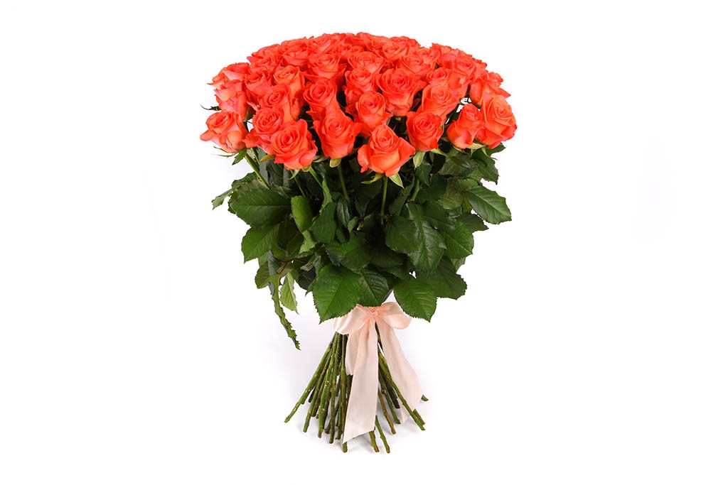 Букет 51 роза Вау - купить в Москве: цены, круглосуточная доставка - Цветочная сказка