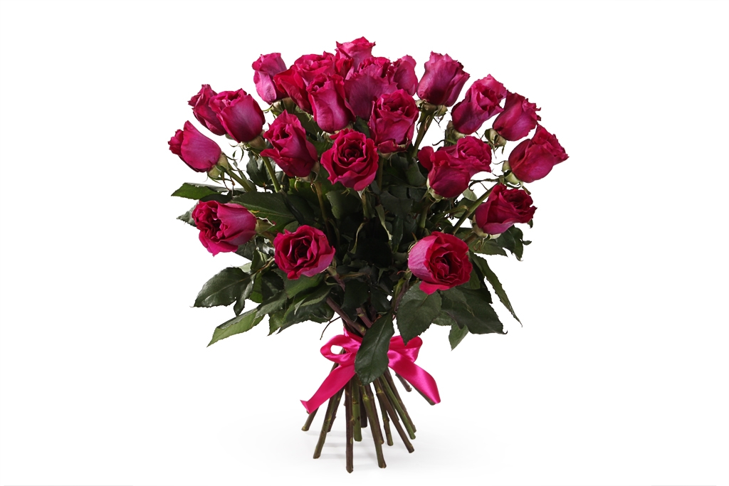 Букет 25 роз Мами Блю купить в Москве. Цветочная сказка