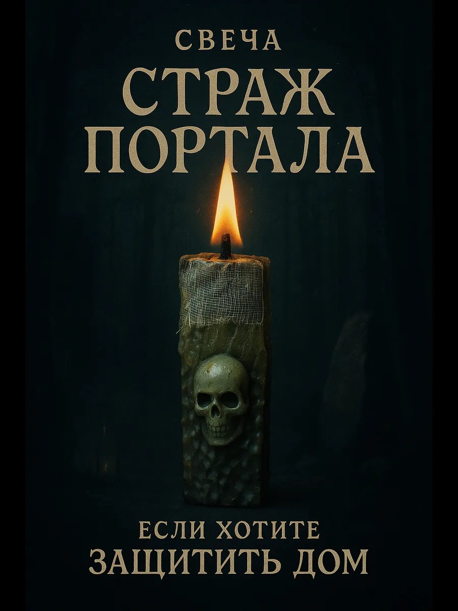Свеча "Страж портала"