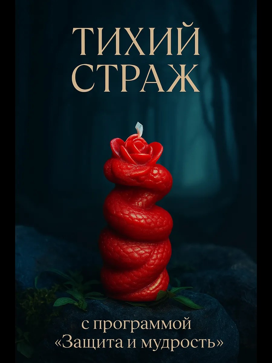 Свеча "Тихий страж"