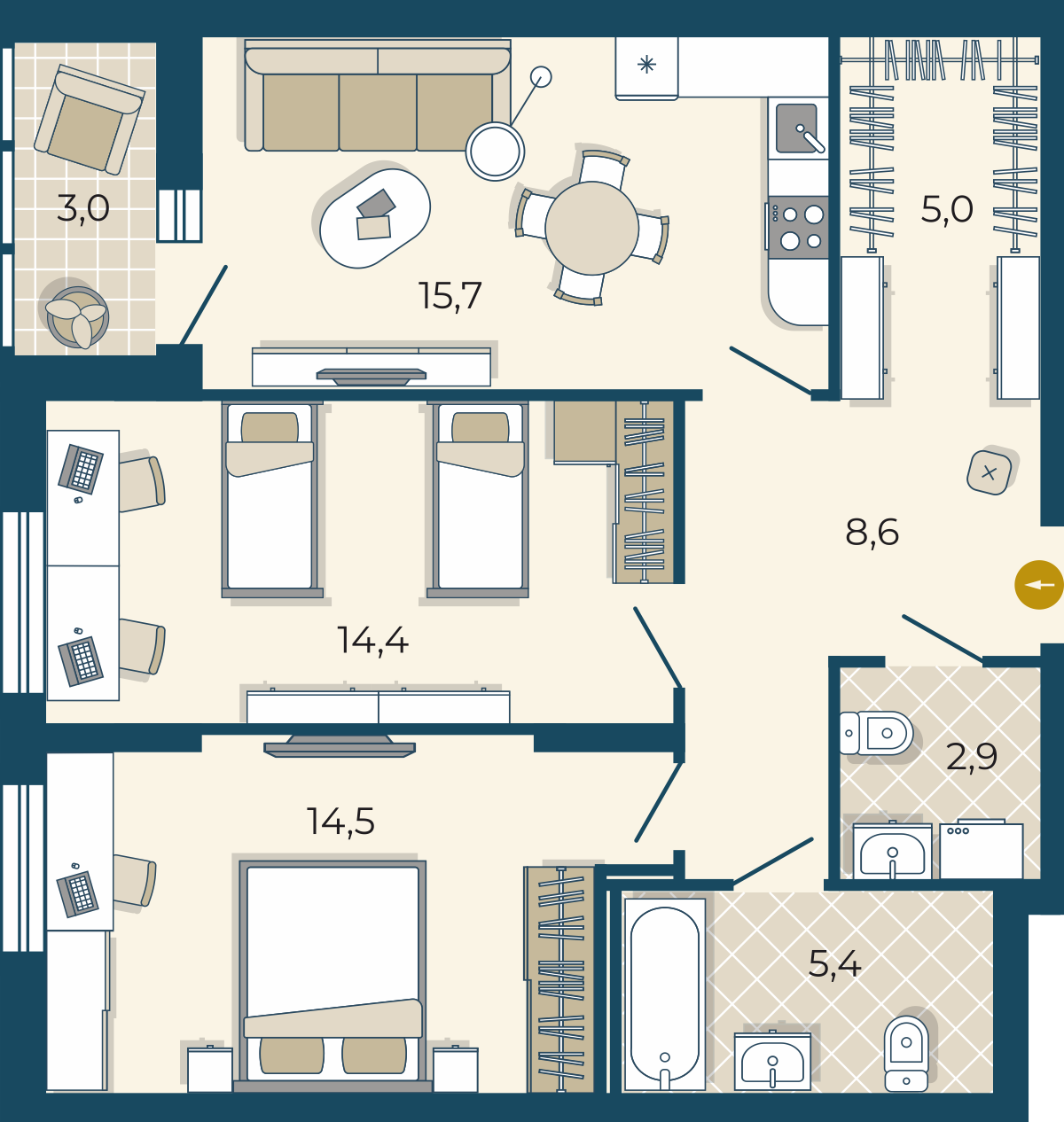 Планировка лота