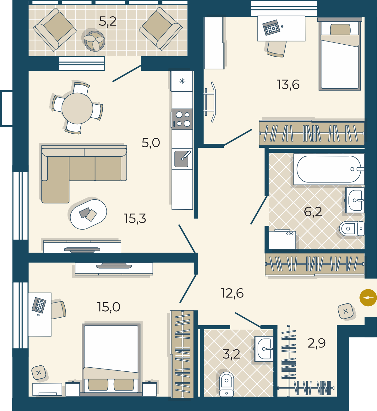 Планировка лота