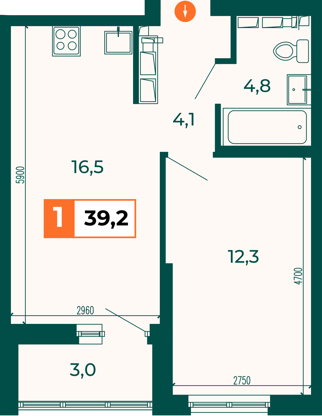 Планировка лота