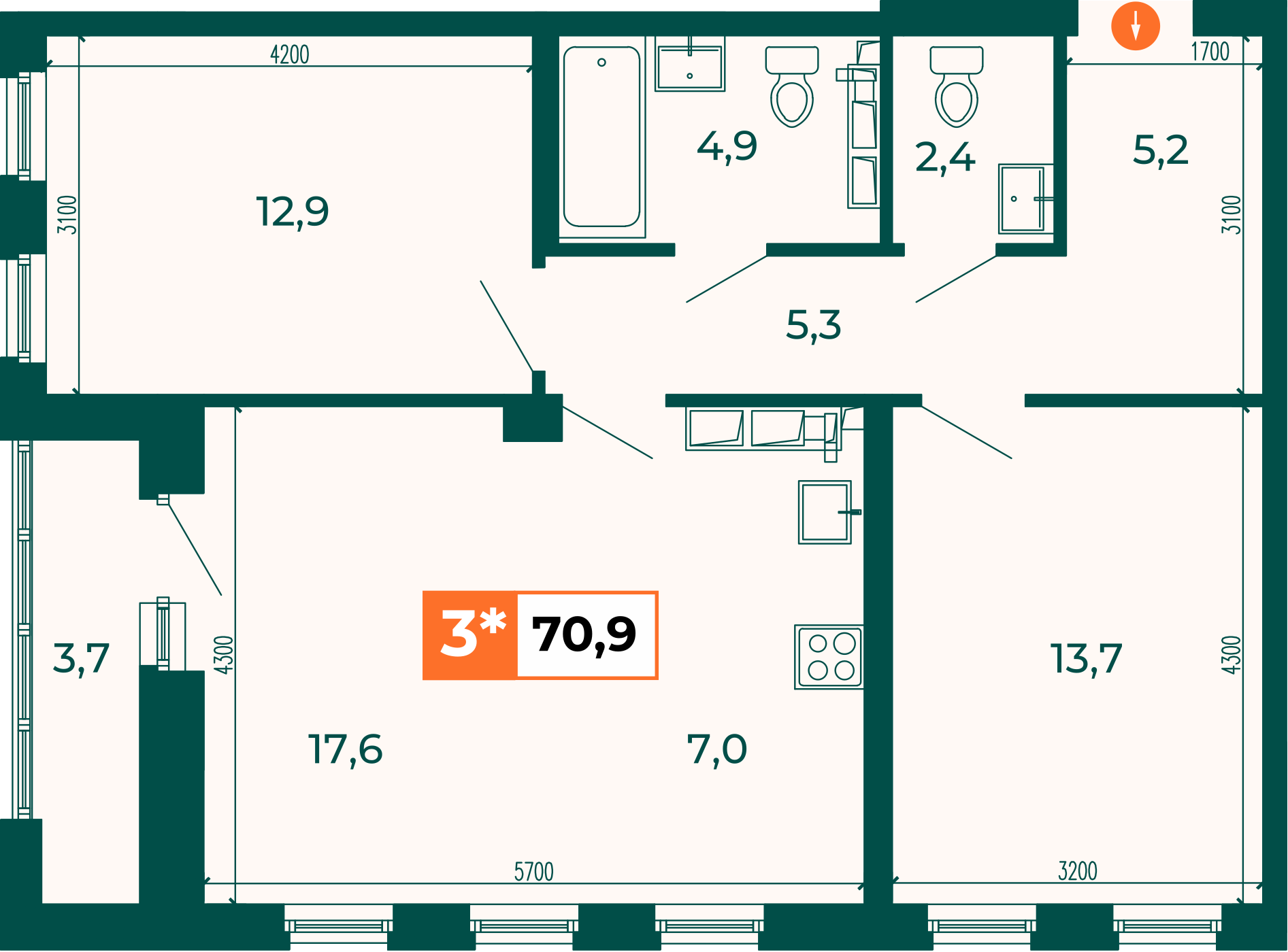 Планировка лота