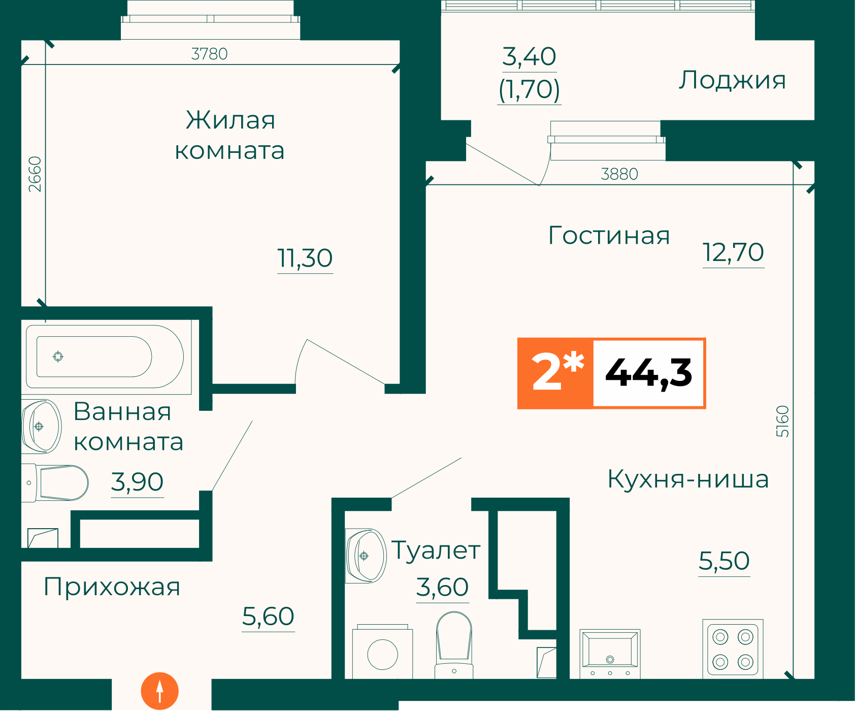 Планировка лота