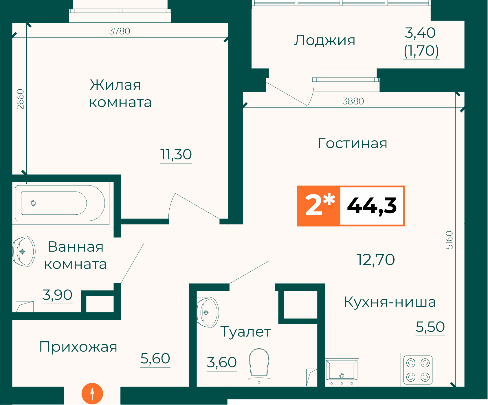 Планировка лота
