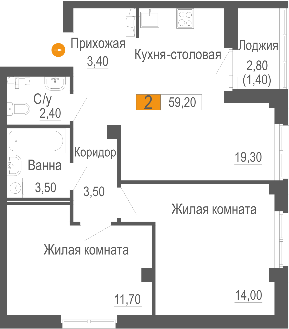 Планировка лота