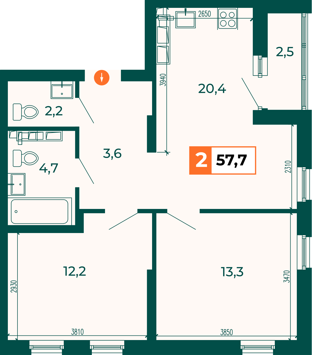 Планировка лота