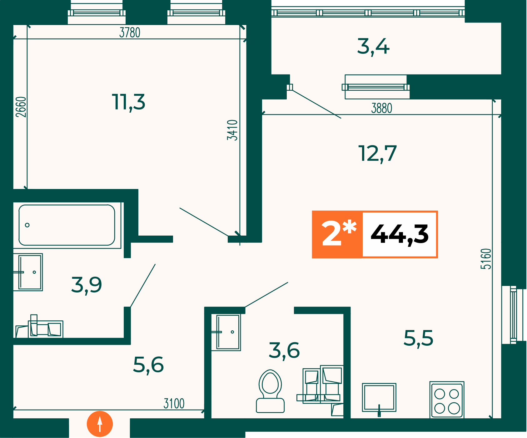 Планировка лота