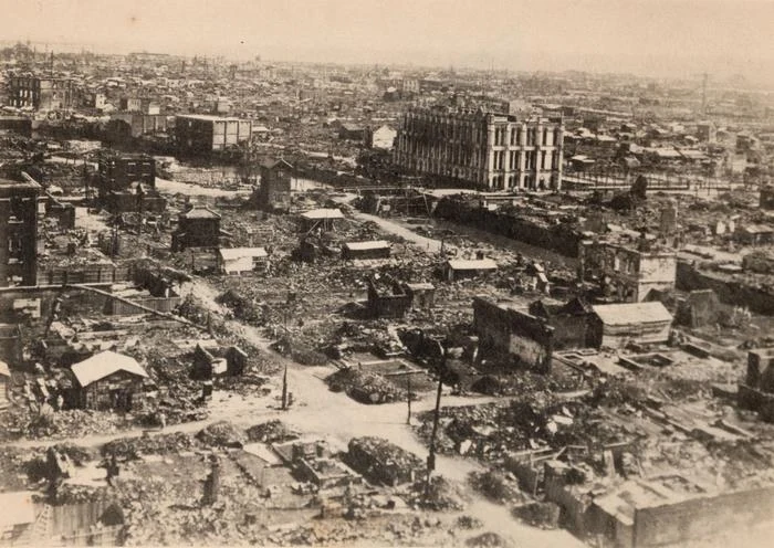 Разрушения после Великого землетрясения Канто 1923 года