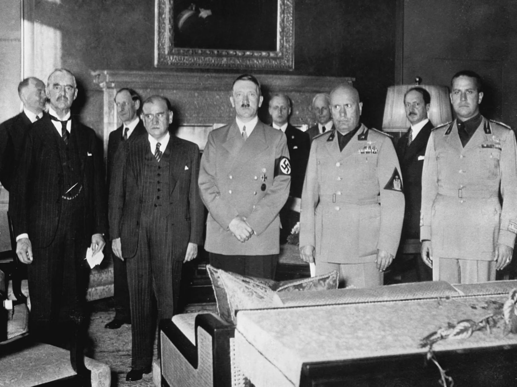 Участники Мюнхенской конференции 1938 года