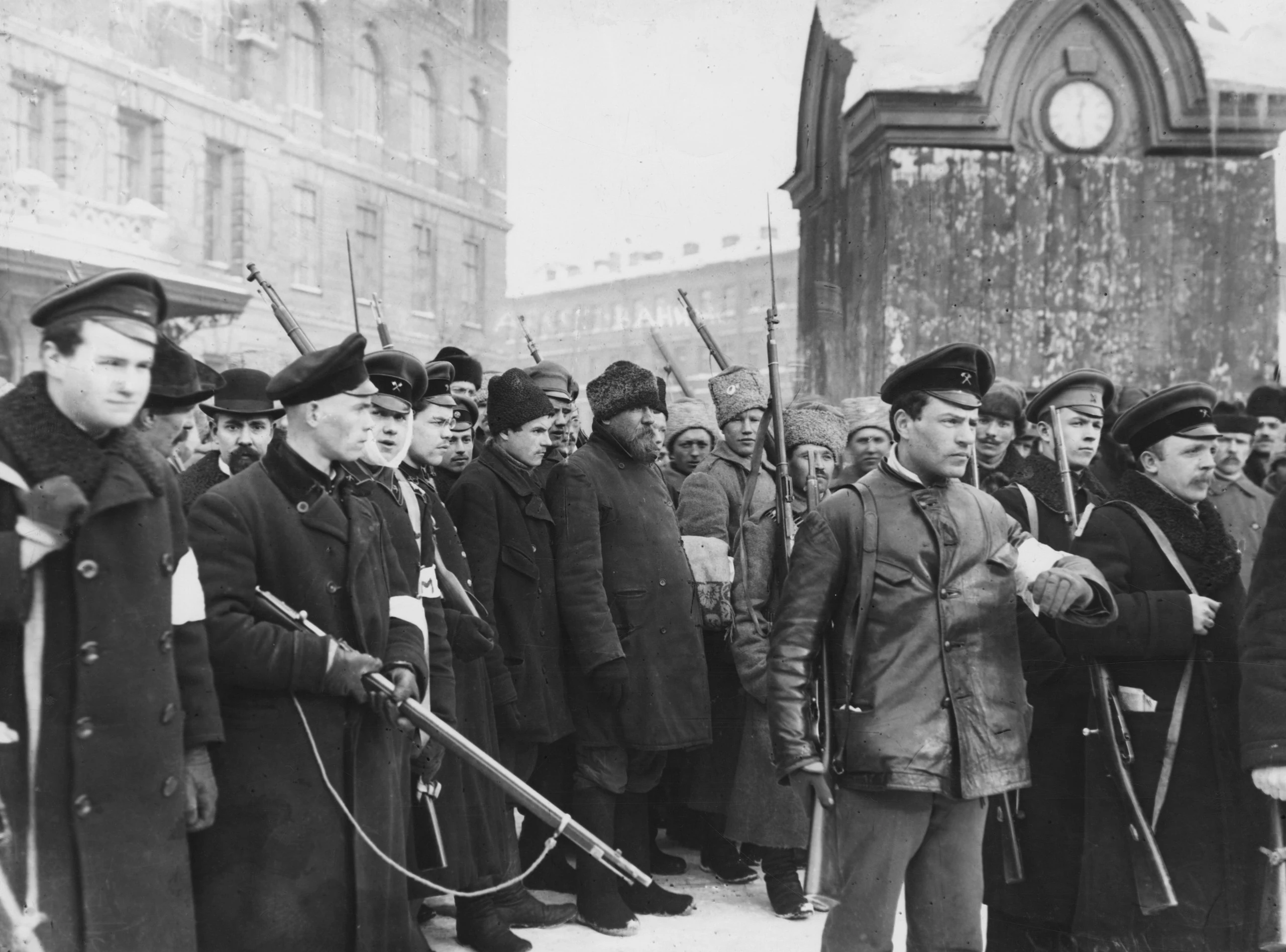 Революционная гражданская милиция и вооруженные участники Февральской революции в Петрограде
