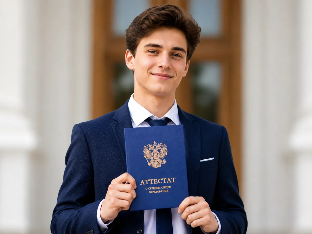 Выпускник Школы ИМТП с аттестатом после окончания 11 класса онлайн
