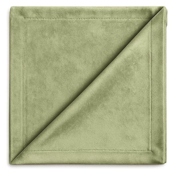Салфетка бархат "Салатовый мох"