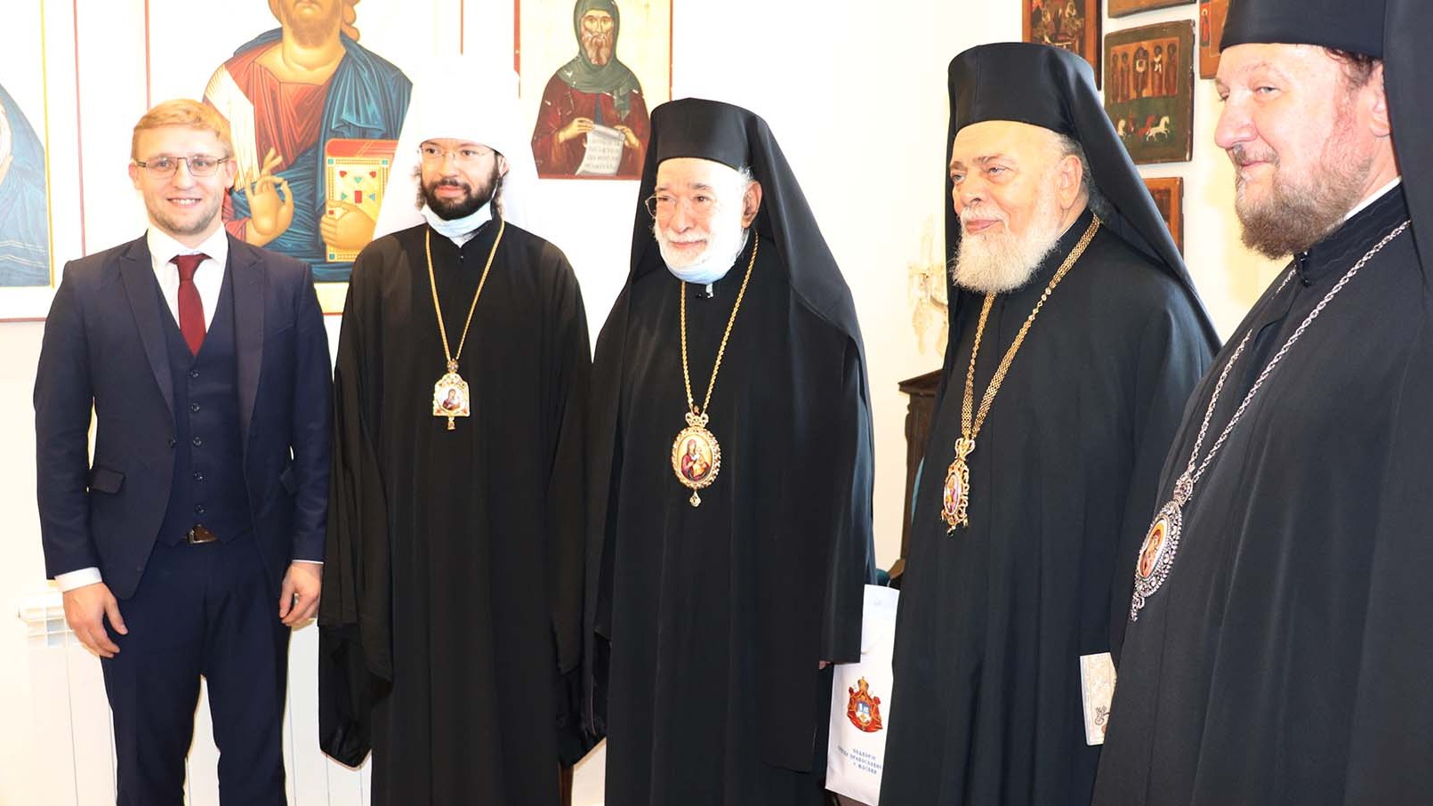 Состоялась встреча митрополита Корсунского и Западноевропейского Антония с митрополитом Бейрутским Илией
