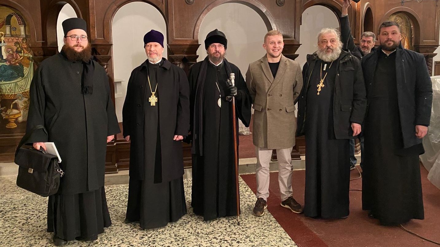 Делегация Фонда поддержки христианской культуры и наследия встретилась с епископом Горно-Карловацким Герасимом.