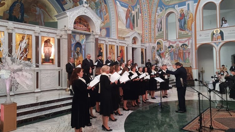 Праздничный концерт прошел в храме святой Софии Премудрости Божией в Варшаве