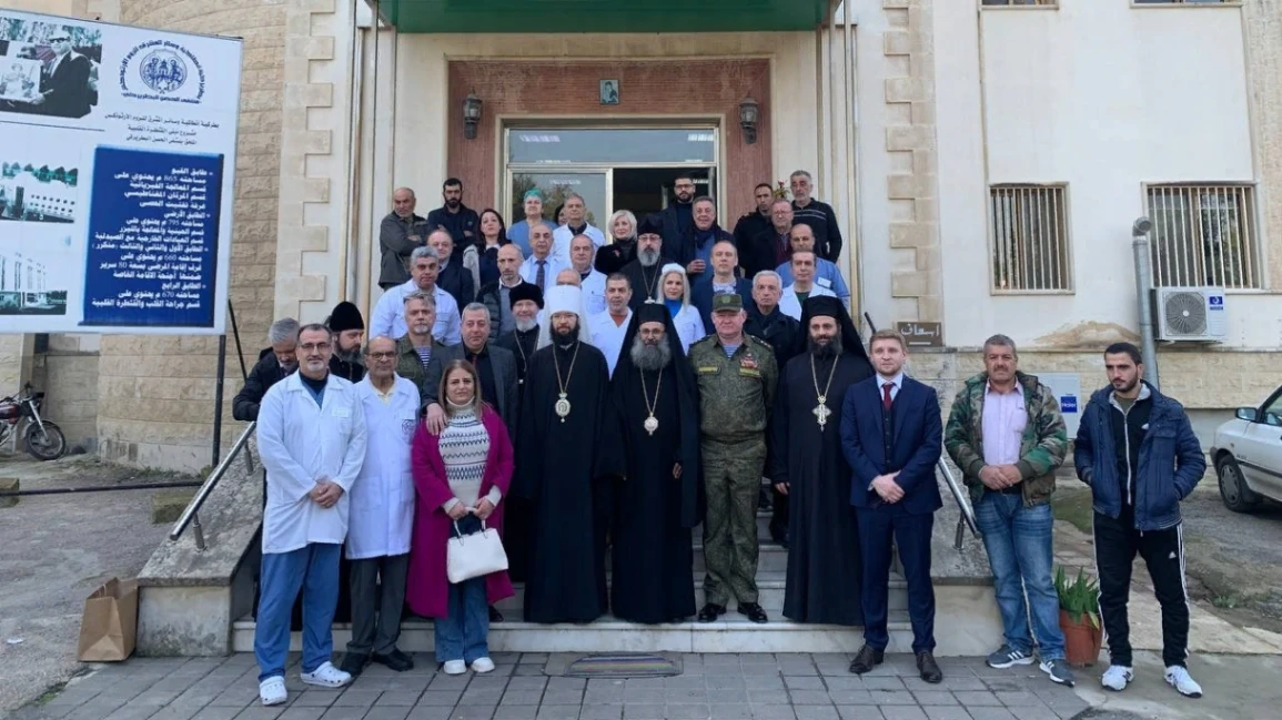 Visit to the Patriarchal Hospital "Al-Hosn" in Syria