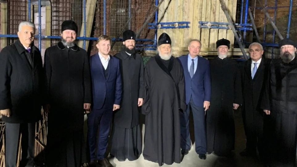 Vizita e përfaqësuesve TË DECR dhe Fondacionit Për Mbështetjen e Kulturës Dhe Trashëgimisë Së Krishterë Në Patriarkanën E Antiokisë