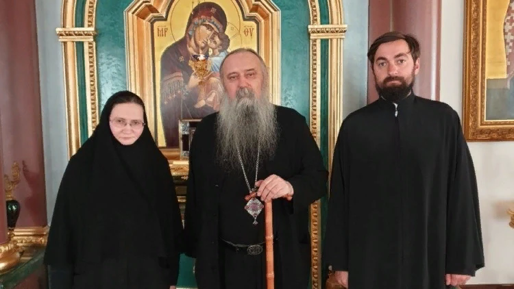 Nomination de l'abbesse du monastère Alexandre-Nevski à Moscou