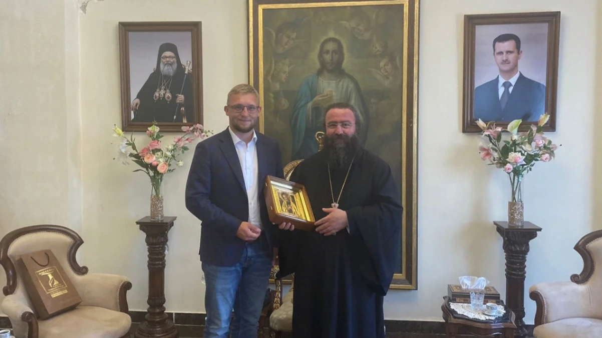 Delegacioni I Fondacionit Për Mbështetjen E Kulturës Dhe Trashëgimisë Së Krishterë në Kryepeshkopinë E Alepos