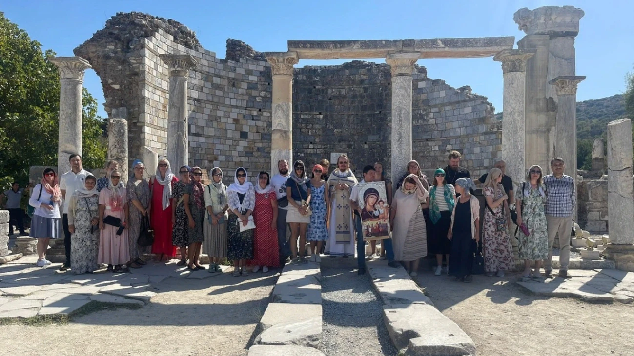 Liturgy at the Church of the Most Holy Theotokos in Ephesus