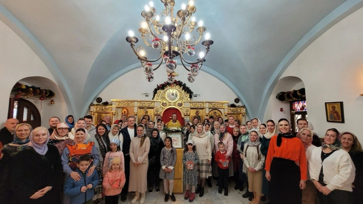Shërbimet e krishtlindjeve për komunitetet ruse në një numër qytetesh Në Turqi