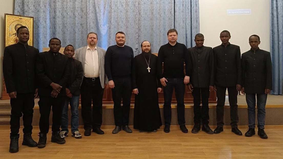 Working meeting at the Tomsk Theological Seminary