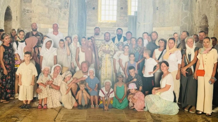 Divine service for Russian-speaking believers in Demre