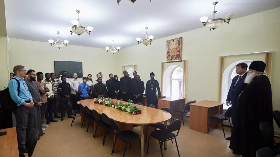 A new computer class at the Tomsk Theological Seminary