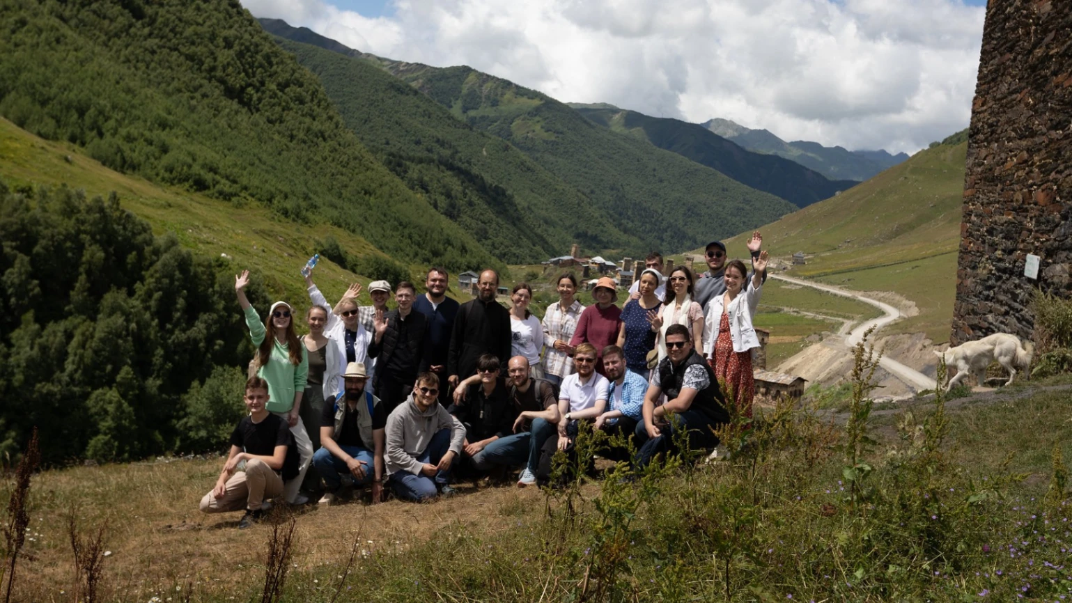 MDA students and a representative of the Foundation for the Support of Christian Culture and Heritage visited Georgia