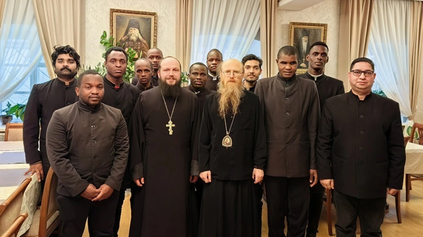 Students of Tomsk Theological Seminary visited Optina Desert