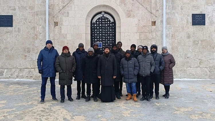 TDS international students visited the shrines of Russia