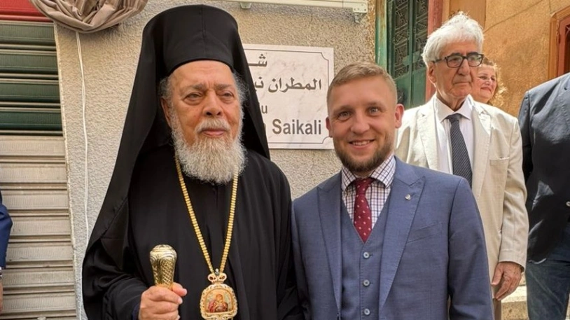 Αντιπροσωπεία του ΤΕΕΣ και του Ιδρύματος επισκέφθηκε τη μητροπολιτική έδρα Ζαχλέ