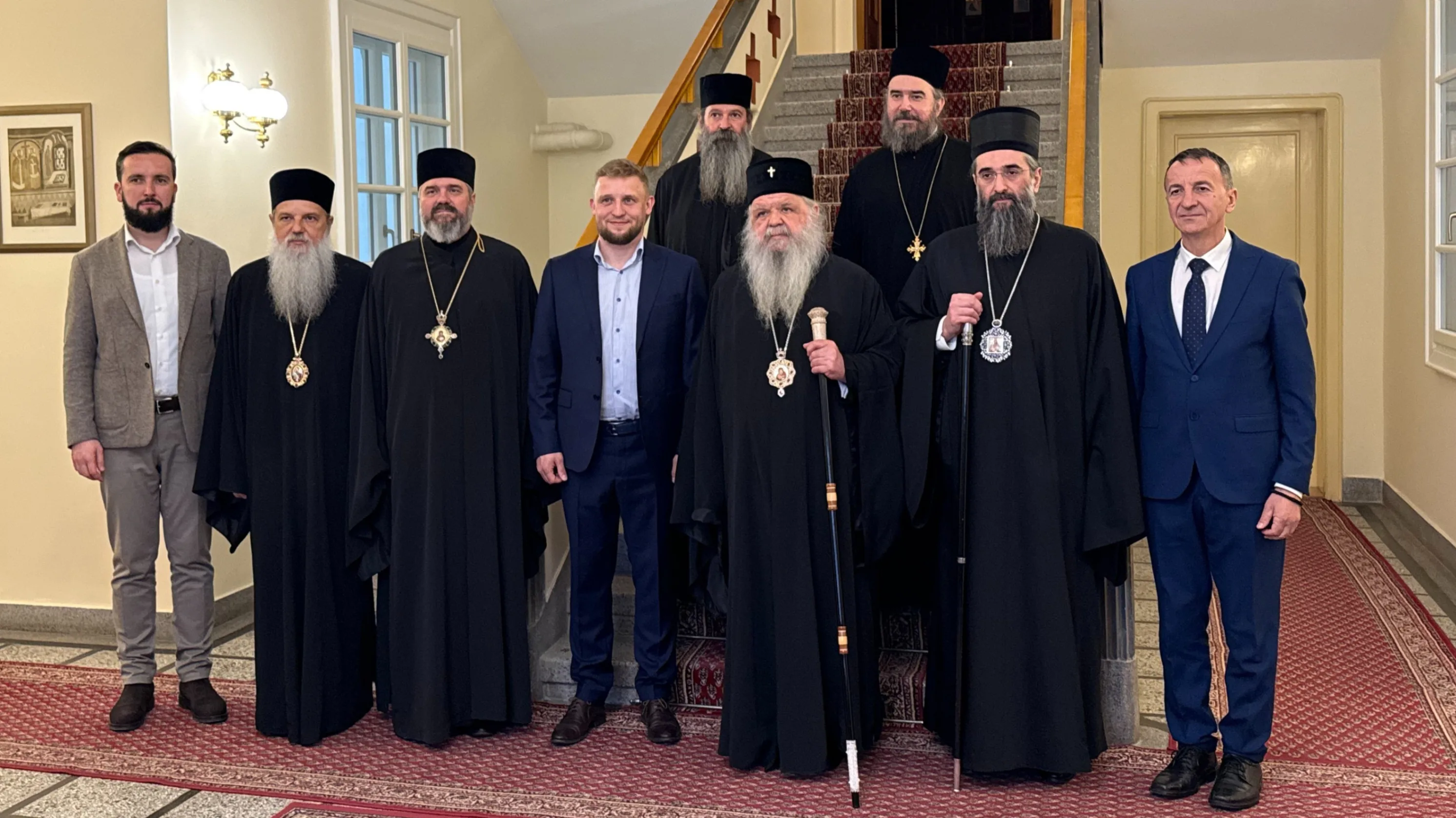 Встреча с Блаженнейшим архиепископом Стефаном 