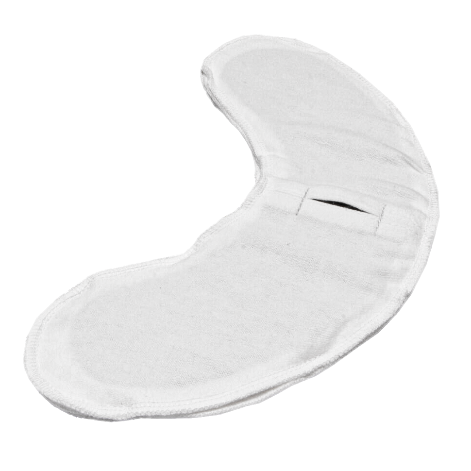 Электрод токопроводящий терапевтический с токораспределительным элементом из углеродной ткани многоразовый фланелевый "Воротник по Щербаку" 160x300 мм. Цена за 1 шт.