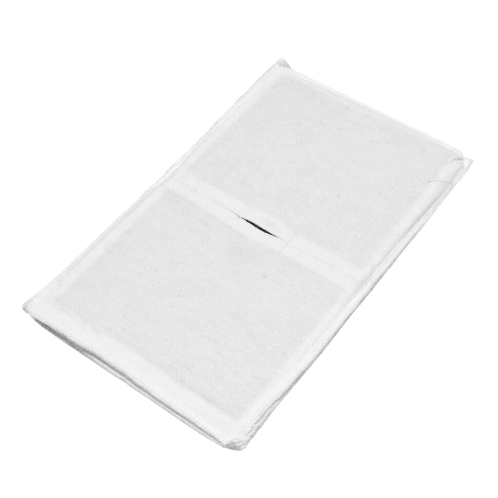 Электрод токопроводящий терапевтический с токораспределительным элементом из углеродной ткани многоразовый фланелевый 170x290 мм. Цена за 1 шт.