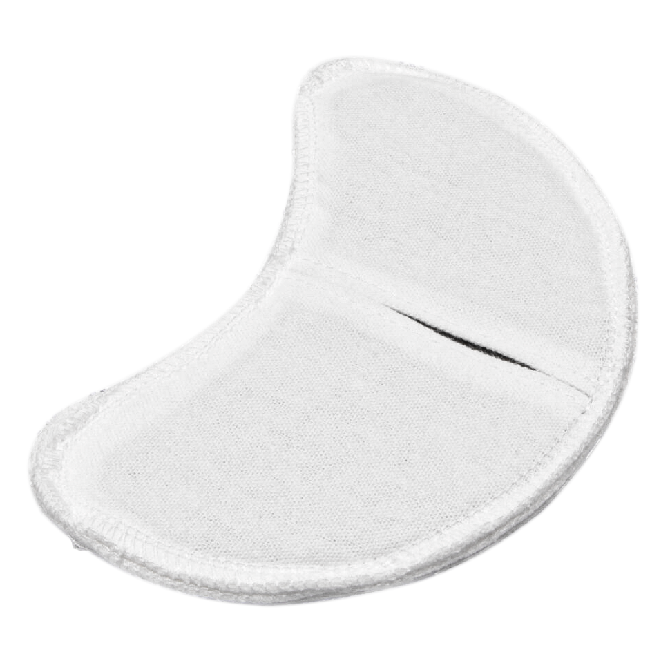 Электрод токопроводящий терапевтический с токораспределительным элементом из углеродной ткани многоразовый фланелевый "Горловой" 100x150 мм. Цена за 1 шт.