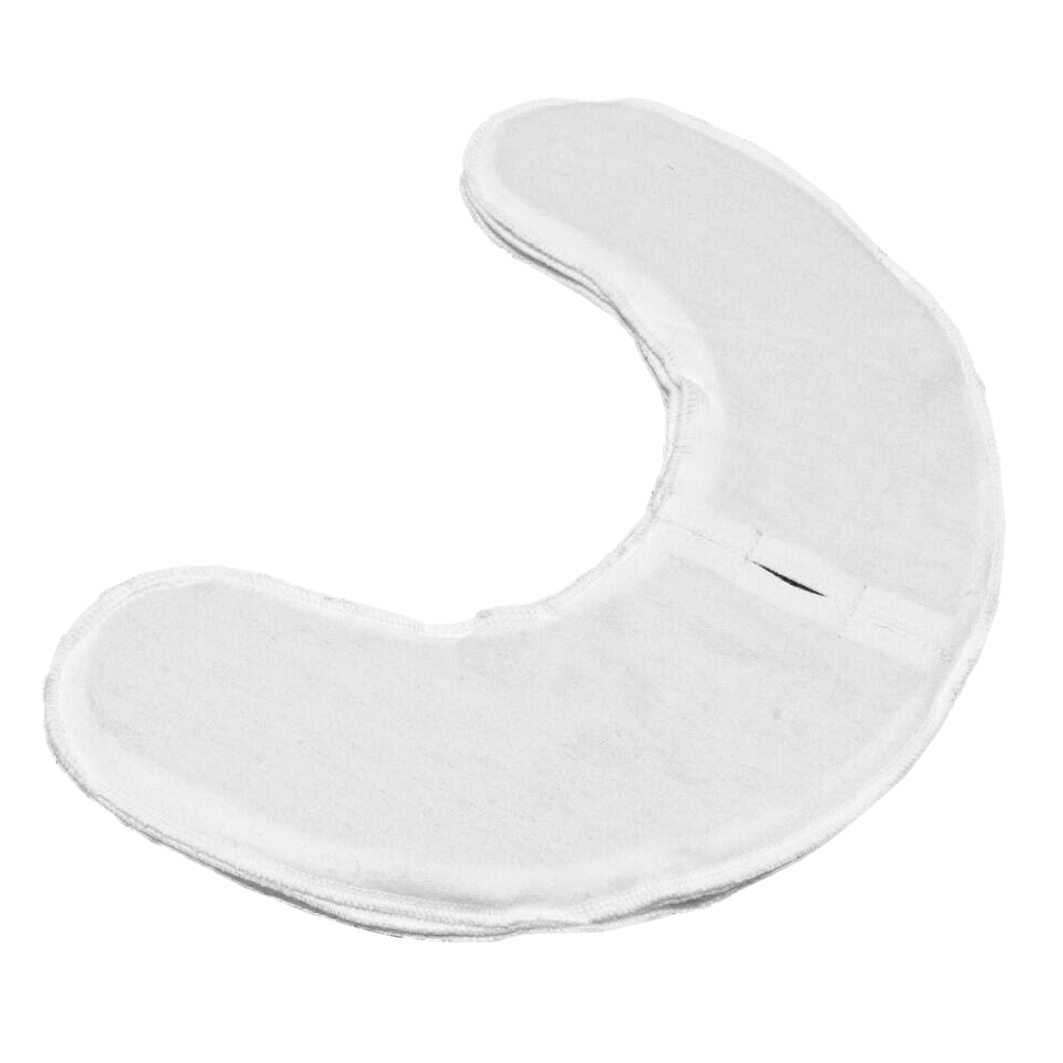 Электрод токопроводящий терапевтический с токораспределительным элементом из углеродной ткани многоразовый фланелевый "Воротник по Щербаку" 240x320 мм. Цена за 1 шт.