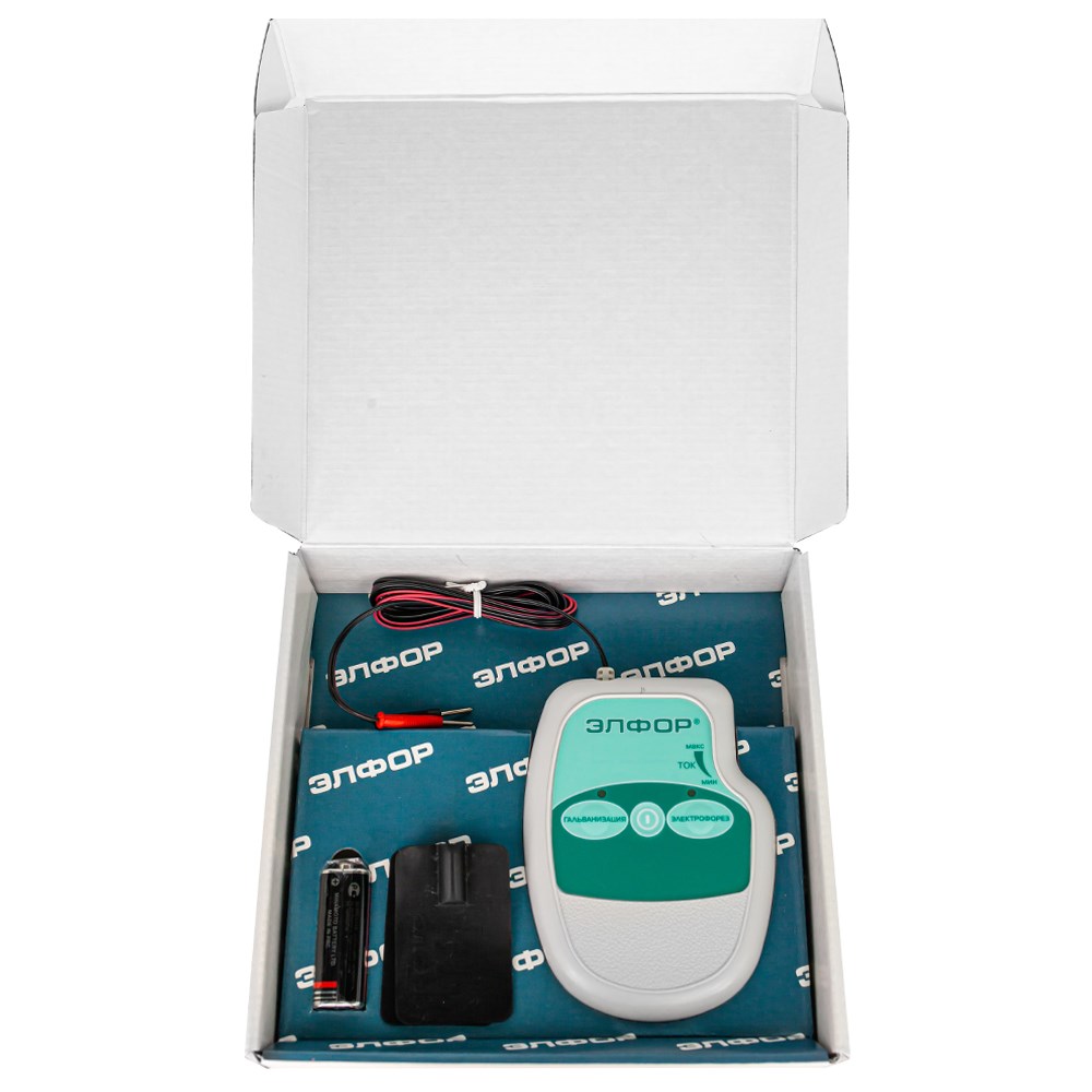 Элфор аппарат для гальванизации и электрофореза