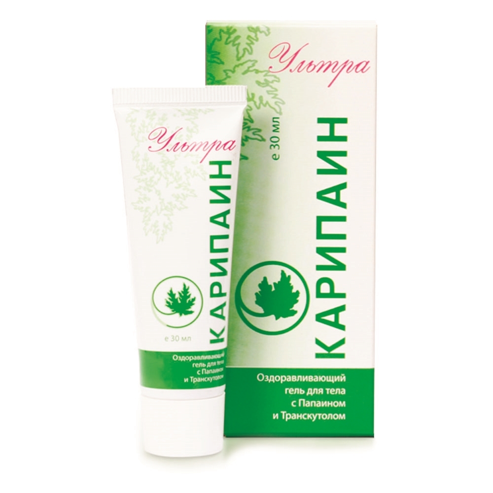 Карипаин ультра гель 1 туба 30 мл.