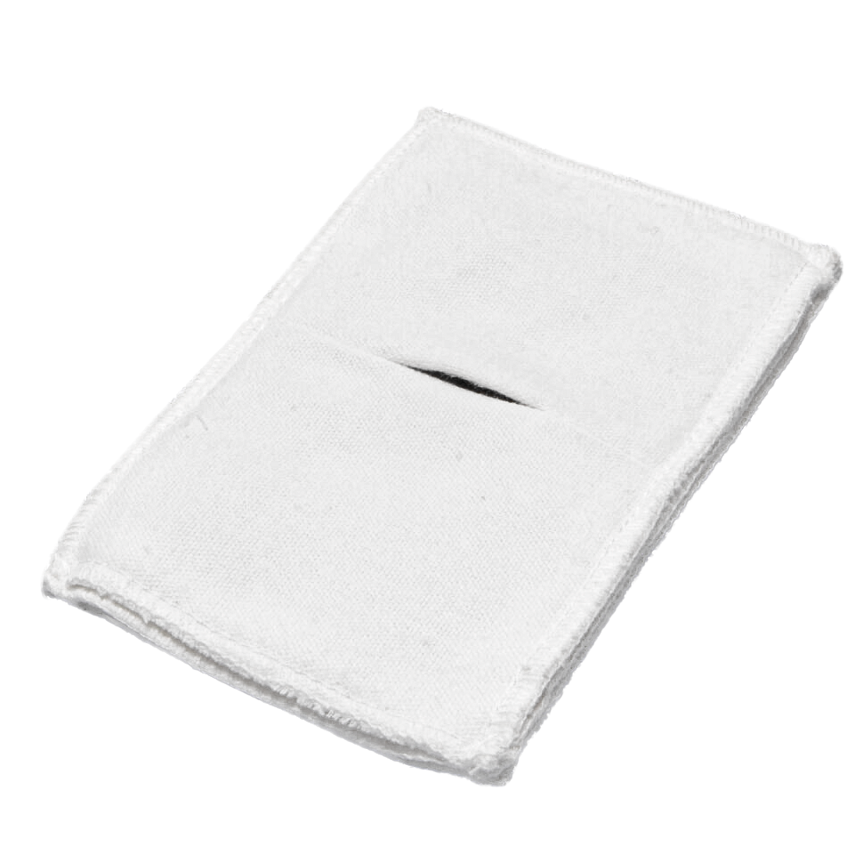 Электрод с токораспределительным элементом из углеродной ткани многоразовый фланелевый 100x150 мм. Цена за 1 шт.