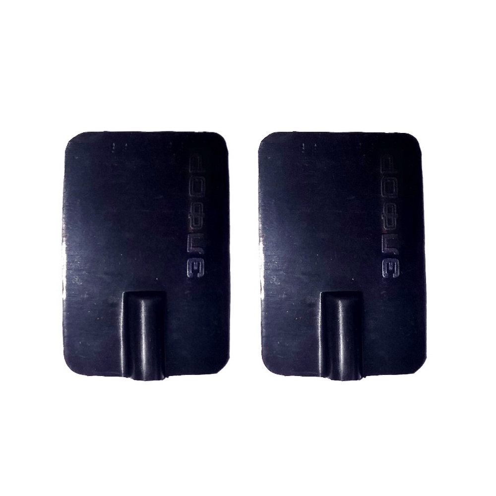 Электрод резиновый многоразовый токопроводящий для Элфор и Поток. 40x60 мм. Под штекер 2 мм. Пара.