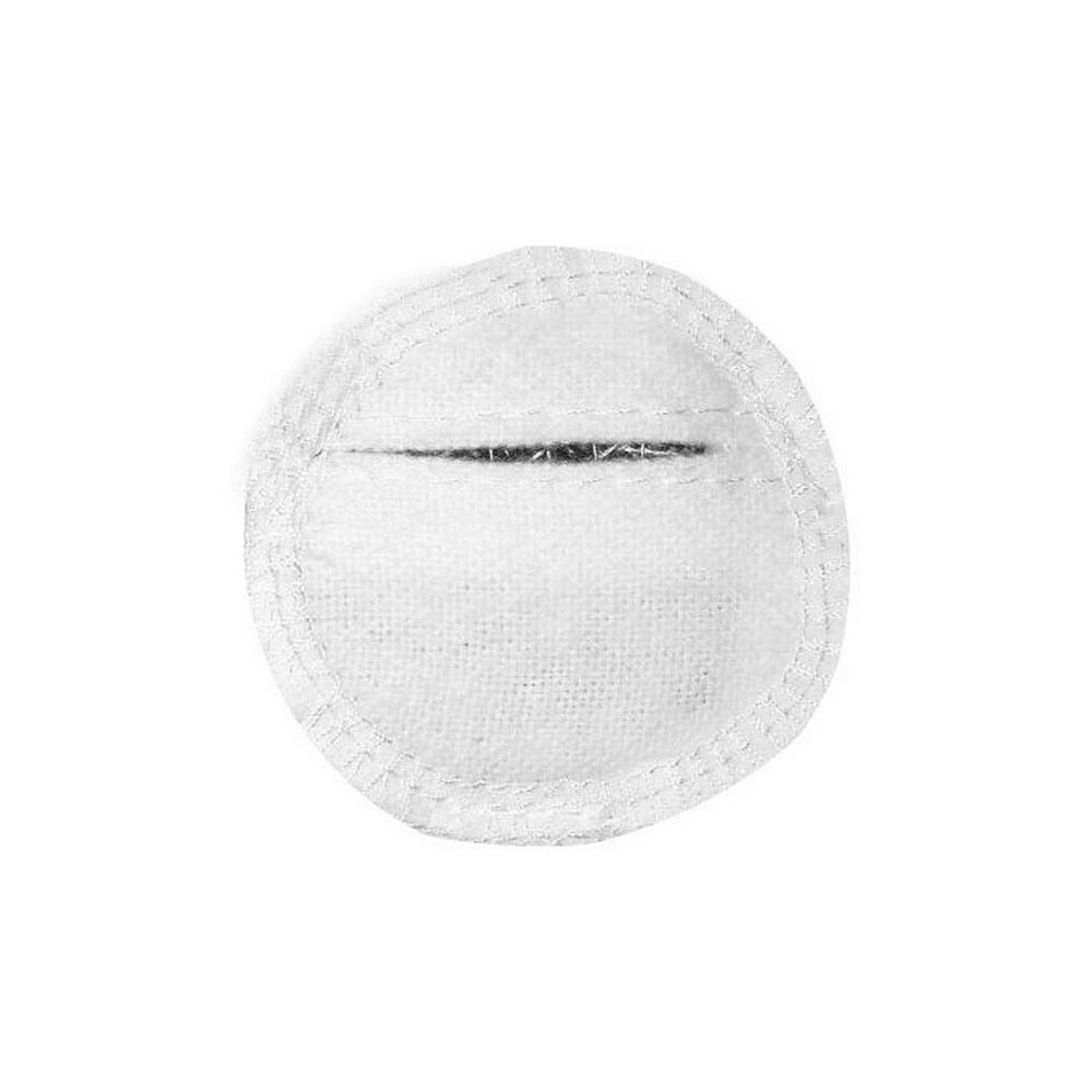 Электрод токопроводящий терапевтический с токораспределительным элементом из углеродной ткани многоразовый фланелевый "Глазной" (круг, диаметр 50 мм.) Цена за 1 шт.