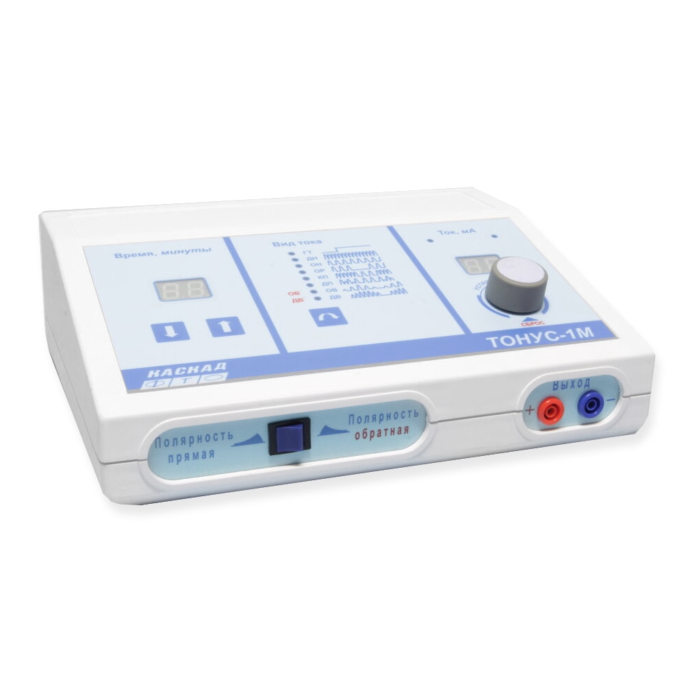 Аппарат для терапии диадинамическими токами и гальванизации ДДТ-50-8 Тонус-1М