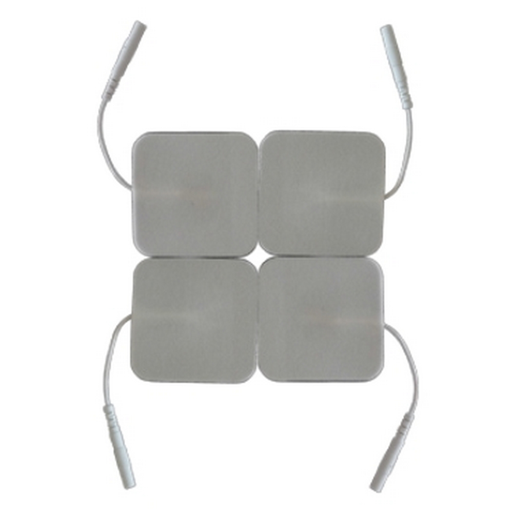 Электроды квадратные самоклеящиеся 50x50 мм. для ЭМС и ЧЭНС. Комплект 4 шт.