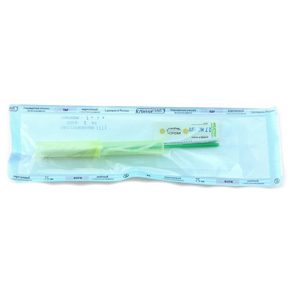 Электрод одноразовый "Ректально-вагинальный" (длина 125 мм, диаметр 15 мм) Цена за 1 шт. Под штекер 2 мм.