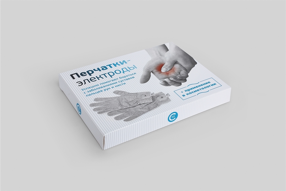 Электрод перчатки для ЭМС и ЧЭНС