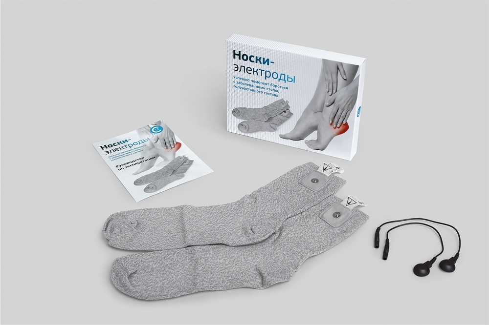 Электрод носки для ЭМС и ЧЭНС